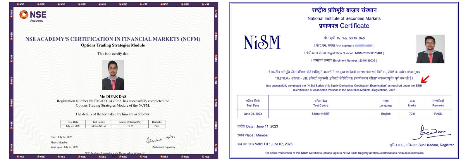 Certificate-stockan